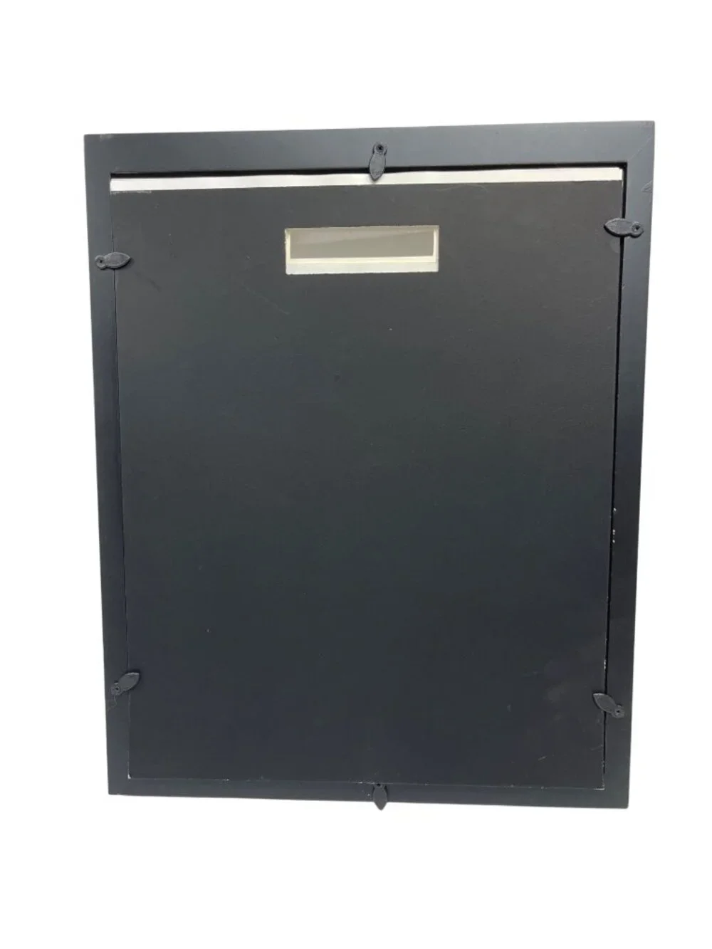 Black Wooden Picture Frames 11x14 & 8x10 With Double Mat & Single Mat Variations
